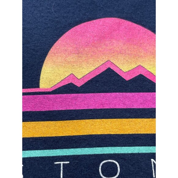 Yellow Stone National Park shirt mens large long sleeve blue - Picture 5 of 9